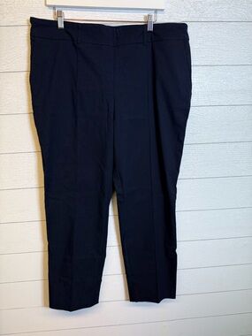 Hilary Radley Navy Blue Pull on Pant Size XXL NWT